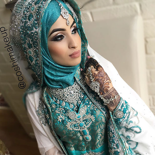 Фотография: Ослепительно красивые невесты в хиджабах №14 - BigPicture.ru