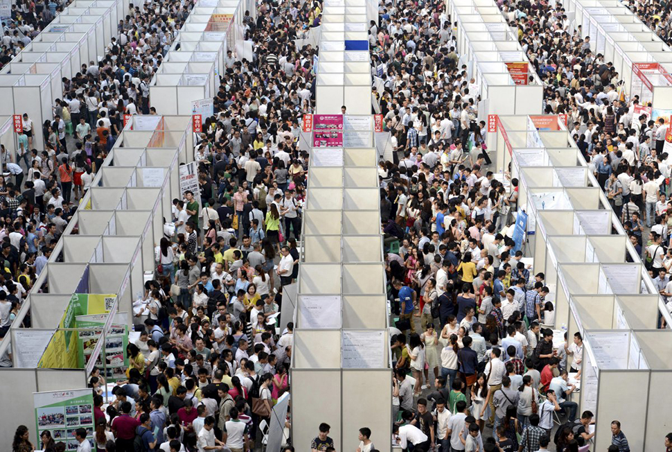 Фотография: 23 шокирующих фотографии о том, насколько много людей в Китае №14 - BigPicture.ru