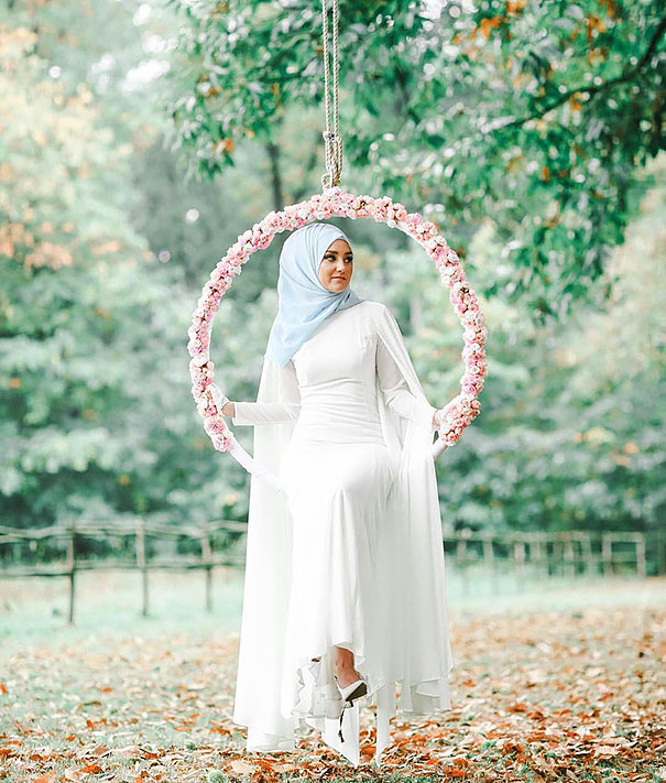 Фотография: Ослепительно красивые невесты в хиджабах №15 - BigPicture.ru