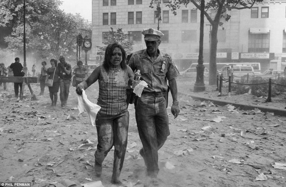 Снимки британца Фила Пенмана, который оказался на месте теракта 9/11