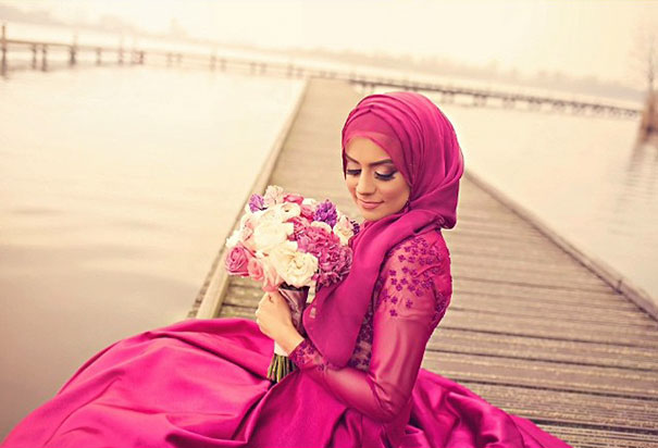 Фотография: Ослепительно красивые невесты в хиджабах №20 - BigPicture.ru
