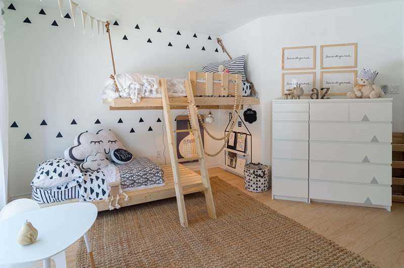 Фотография: Эту причудливую и функциональную спальню мама спроектировала для своих двух детей №2 - BigPicture.ru
