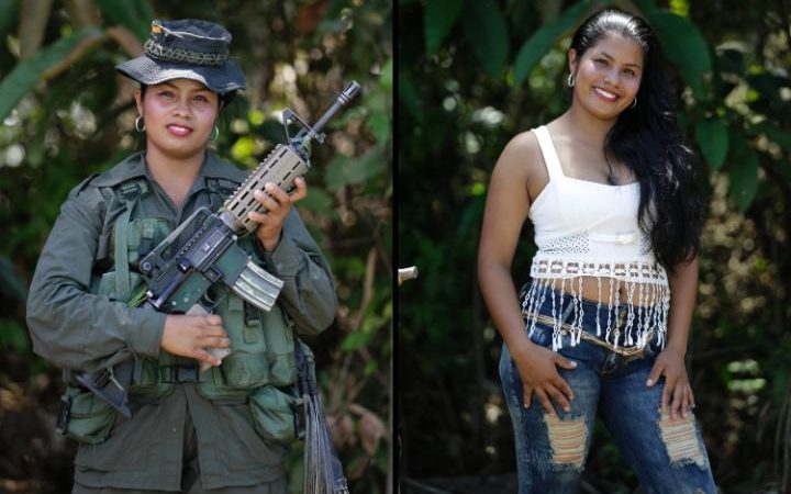 Фотография: Как выглядят девушки, которые служат с подросткового возраста в повстанческой группировке Колумбии №5 - BigPicture.ru