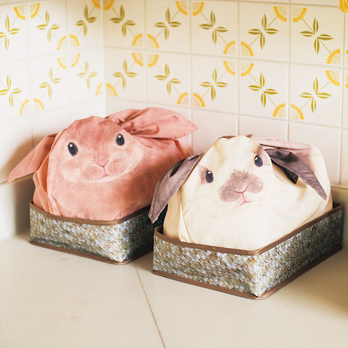 Фотография: Японские сумки превратят беспорядочно лежащие дома вещи в милых кроликов №4 - BigPicture.ru