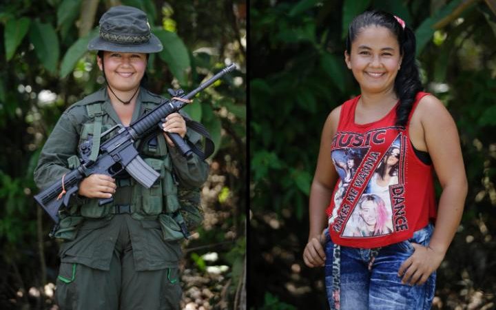 Фотография: Как выглядят девушки, которые служат с подросткового возраста в повстанческой группировке Колумбии №3 - BigPicture.ru