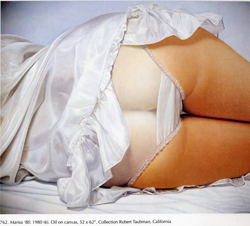Сексуальность женских бедер в нижнем белье кисти американского художника Джона Касера