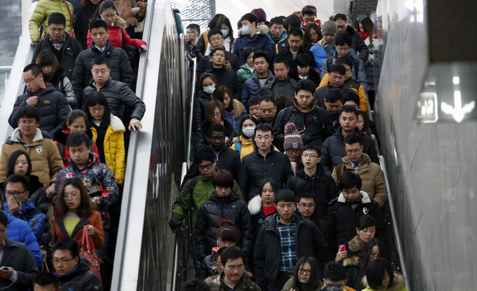 Фотография: 23 шокирующих фотографии о том, насколько много людей в Китае №7 - BigPicture.ru