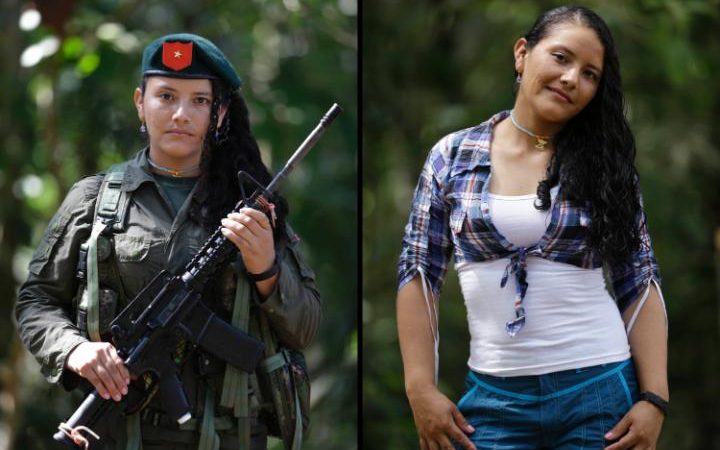 Фотография: Как выглядят девушки, которые служат с подросткового возраста в повстанческой группировке Колумбии №8 - BigPicture.ru