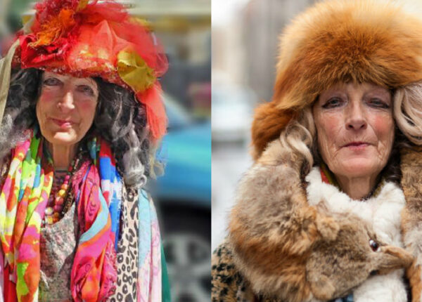 80-летняя бездомная из Вильнюса стала местной знаменитостью и настоящей иконой стиля
