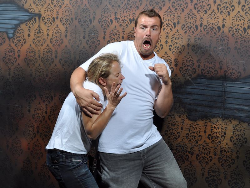 Фотография: Страшно смешно: 25 эмоциональных фото из комнаты ужасов №8 - BigPicture.ru