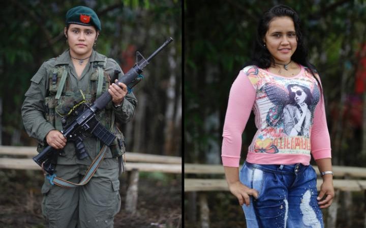 Фотография: Как выглядят девушки, которые служат с подросткового возраста в повстанческой группировке Колумбии №10 - BigPicture.ru