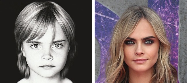 Фотография: Тогда и сейчас: 12 знаменитых фотомоделей в детстве №10 - BigPicture.ru