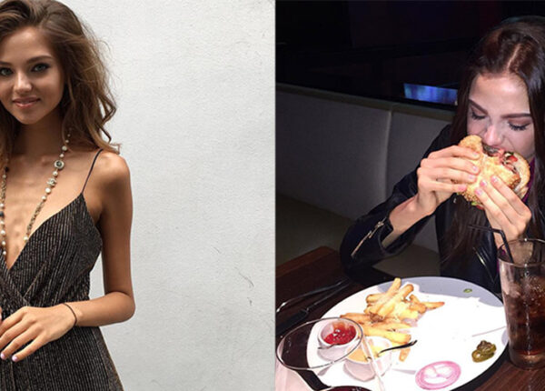 «Привет, анорексия»: модель Алеся Кафельникова на самом деле любит бургеры