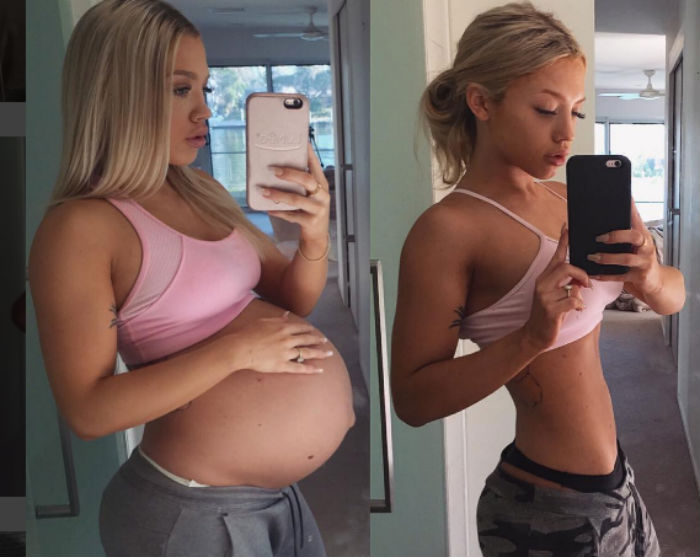 Фотография: Ого какая мама: за 2 месяца после родов австралийка похудела так, будто вовсе не была беременна №1 - BigPicture.ru