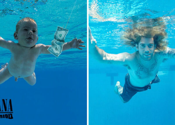 Герой обложки Nevermind группы Nirvana воссоздал ее к 25-летию альбома