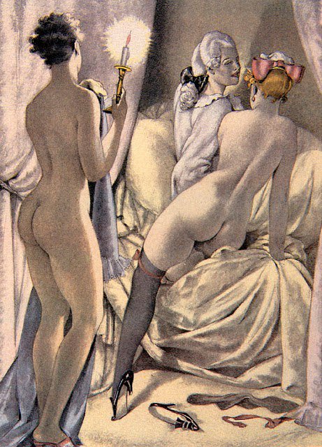 Фотография: Итальянский иллюстратор начала 20 века, который точно знал, что такое эротика №11 - BigPicture.ru