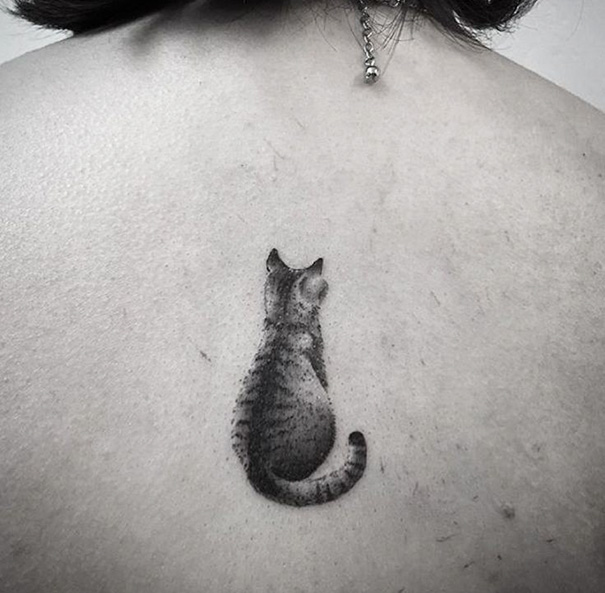 Фотография: 23 лучшие идеи татуировок для преданных любителей котиков №11 - BigPicture.ru