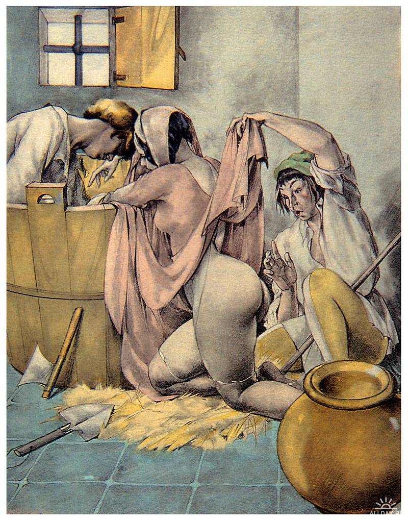 Фотография: Итальянский иллюстратор начала 20 века, который точно знал, что такое эротика №13 - BigPicture.ru
