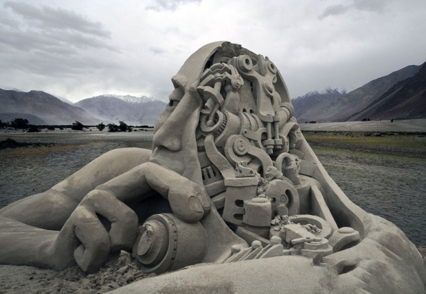 Фотография: Скульптуры из песка, которые поразят даже самое изощренное воображение №2 - BigPicture.ru