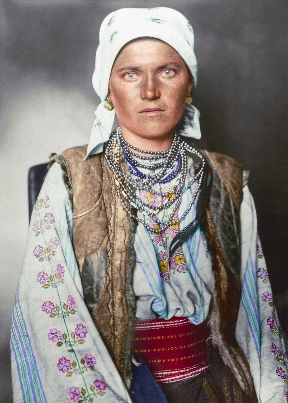 Фотография: Цветные столетние фотографии иммигрантов, прибывших в США, раскрывают контраст культур №16 - BigPicture.ru