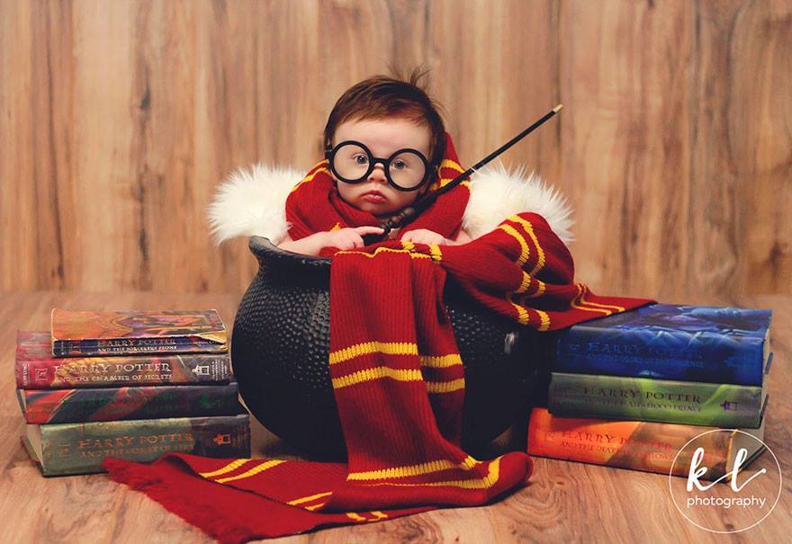 Фотография: Очаровательная фотосессия малыша в образе Гарри Поттера №4 - BigPicture.ru