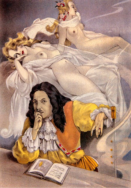 Фотография: Итальянский иллюстратор начала 20 века, который точно знал, что такое эротика №6 - BigPicture.ru