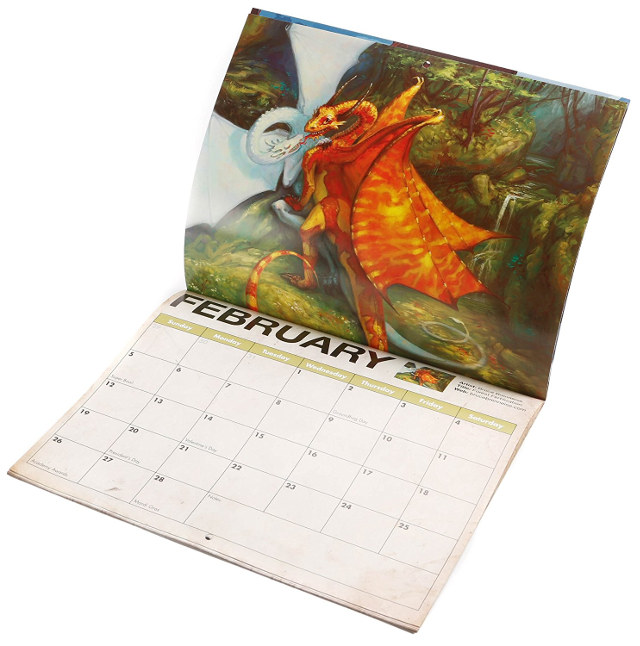 Фотография: Самый странный подарок — календарь с совокупляющимися драконами на 2017 год №7 - BigPicture.ru