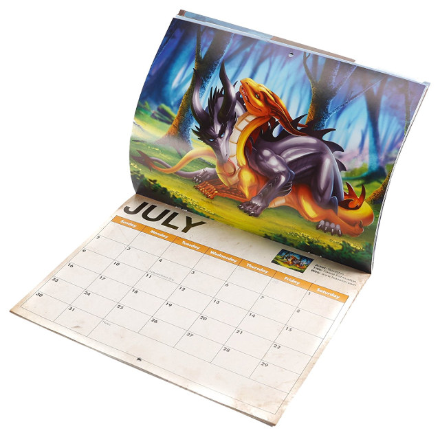 Фотография: Самый странный подарок — календарь с совокупляющимися драконами на 2017 год №8 - BigPicture.ru
