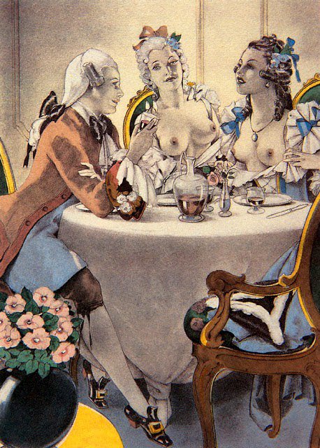 Фотография: Итальянский иллюстратор начала 20 века, который точно знал, что такое эротика №10 - BigPicture.ru