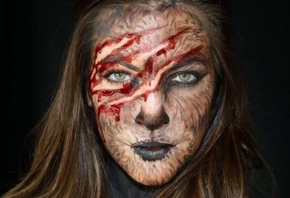 Фотография: 23 потрясающих способа нарядиться на Хеллоуин при помощи одного лишь грима №1 - BigPicture.ru