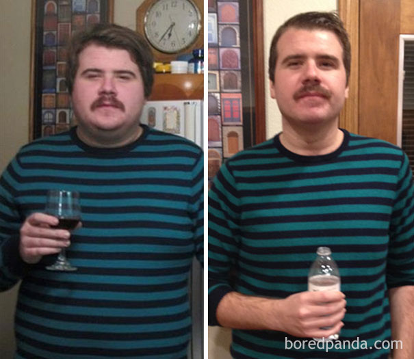Фотография: До и после: как меняется внешность человека, который перестает пить №10 - BigPicture.ru