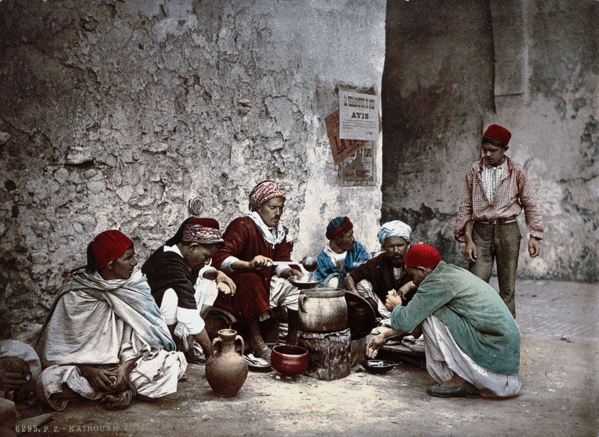 Фотография: Редкие цветные кадры из Туниса рубежа 19-20 веков №12 - BigPicture.ru
