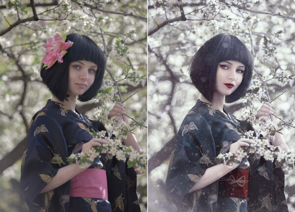 До и после: как обычные снимки превращаются в волшебные кадры
