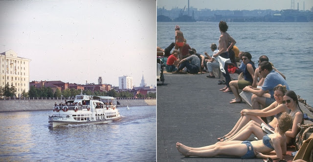 Фотография: Восток и Запад: цветные фотографии Москвы и Нью-Йорка в 1969 году №18 - BigPicture.ru