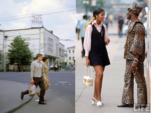Фотография: Восток и Запад: цветные фотографии Москвы и Нью-Йорка в 1969 году №3 - BigPicture.ru