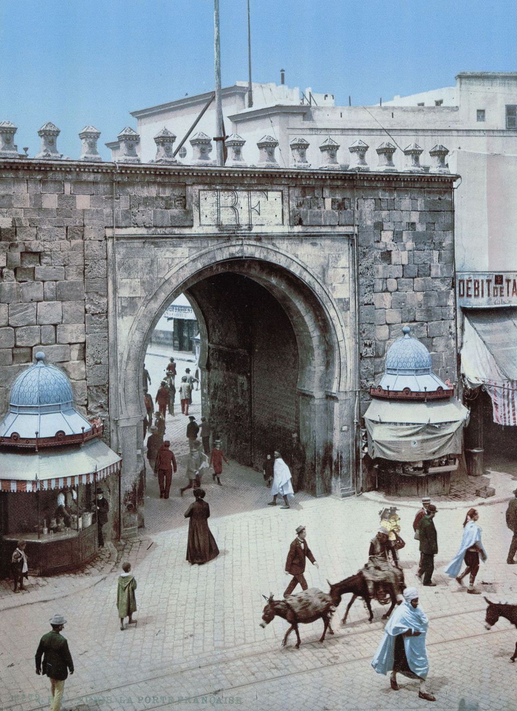 Фотография: Редкие цветные кадры из Туниса рубежа 19-20 веков №23 - BigPicture.ru