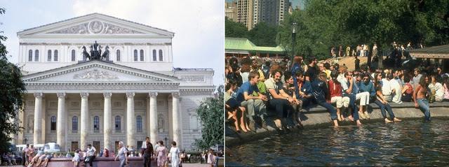 Фотография: Восток и Запад: цветные фотографии Москвы и Нью-Йорка в 1969 году №25 - BigPicture.ru