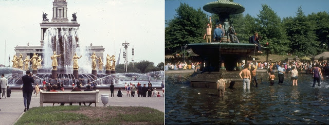 Фотография: Восток и Запад: цветные фотографии Москвы и Нью-Йорка в 1969 году №26 - BigPicture.ru