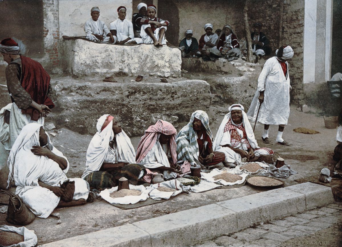 Продавцы кускуса, Тунис.