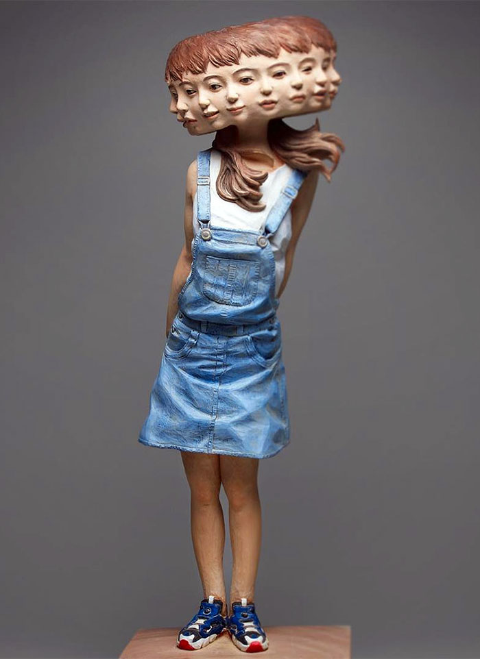 Фотография: Глитч-арт: работы японского скульптора, от которых у вас закружится голова №5 - BigPicture.ru