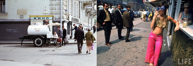 Фотография: Восток и Запад: цветные фотографии Москвы и Нью-Йорка в 1969 году №5 - BigPicture.ru