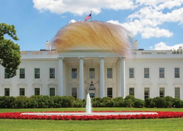 Мастера фотошопа предвкушают дизайн Белого дома после того, как туда въедет Трамп