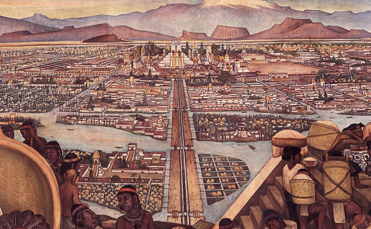 Город ацтекской империи