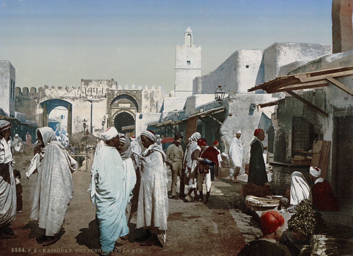Фотография: Редкие цветные кадры из Туниса рубежа 19-20 веков №10 - BigPicture.ru