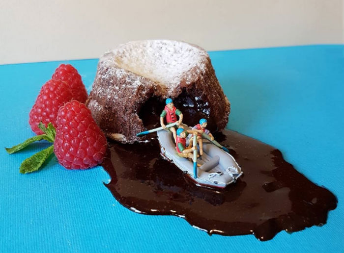 Фотография: Итальянский шеф-повар создает миниатюрные миры из десертов №1 - BigPicture.ru