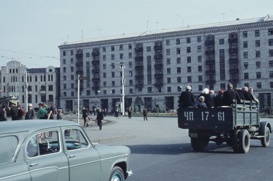 Фотография: Цветные фотографии летней Москвы 1961 года №18 - BigPicture.ru