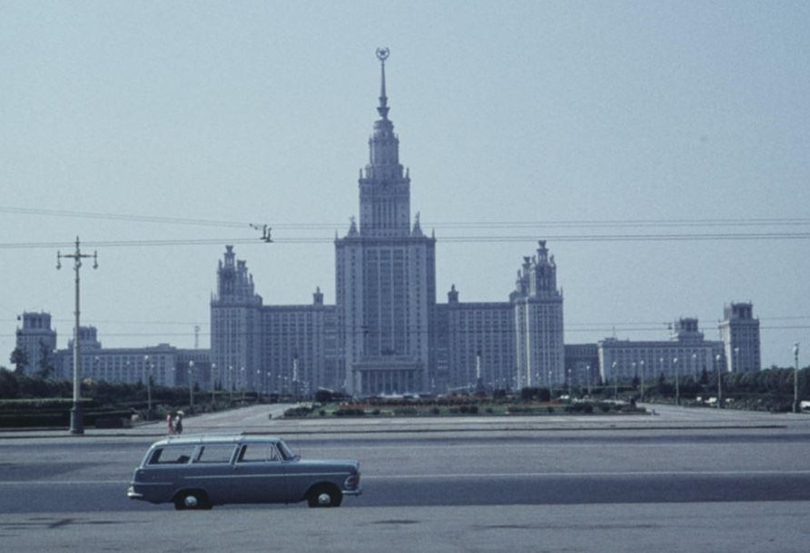 Фотография: Цветные фотографии летней Москвы 1961 года №14 - BigPicture.ru