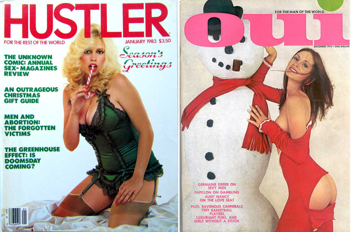 Фотография: Горячие снегурочки на рождественских обложках старых журналов для взрослых №11 - BigPicture.ru
