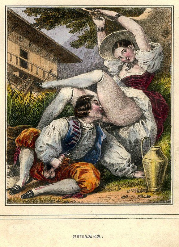 Фотография: Сексуальное кругосветное путешествие в XIX веке по миниатюрам Ашиля Девериа №2 - BigPicture.ru