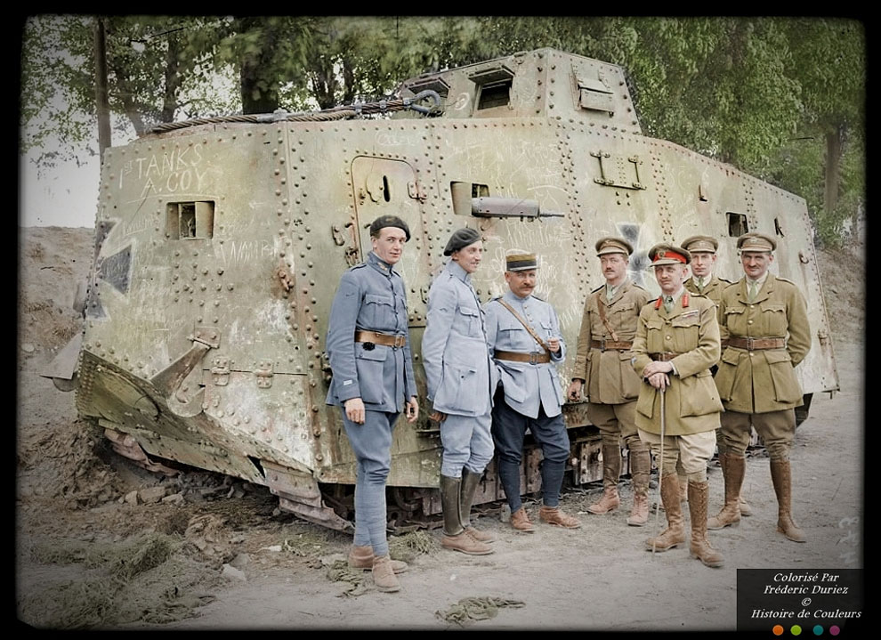 Фотография: Цветные снимки Первой мировой войны, которые сделаны как будто вчера №14 - BigPicture.ru